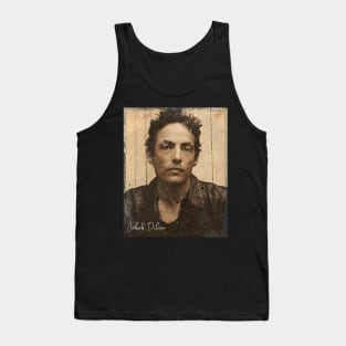 Vintage Jakob Dylan 80s Fan Art Tank Top